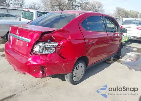 2022 Mitsubishi Mirage G4 Black Edition/Es/Le z USA, uszkodzony, nr VIN ML32FUFJ1NHF09253